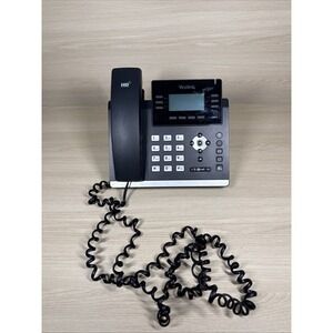 YEALINK SIP-T41S‎ IP Phone Black No USB Power Cord CLEAN! Excellent
